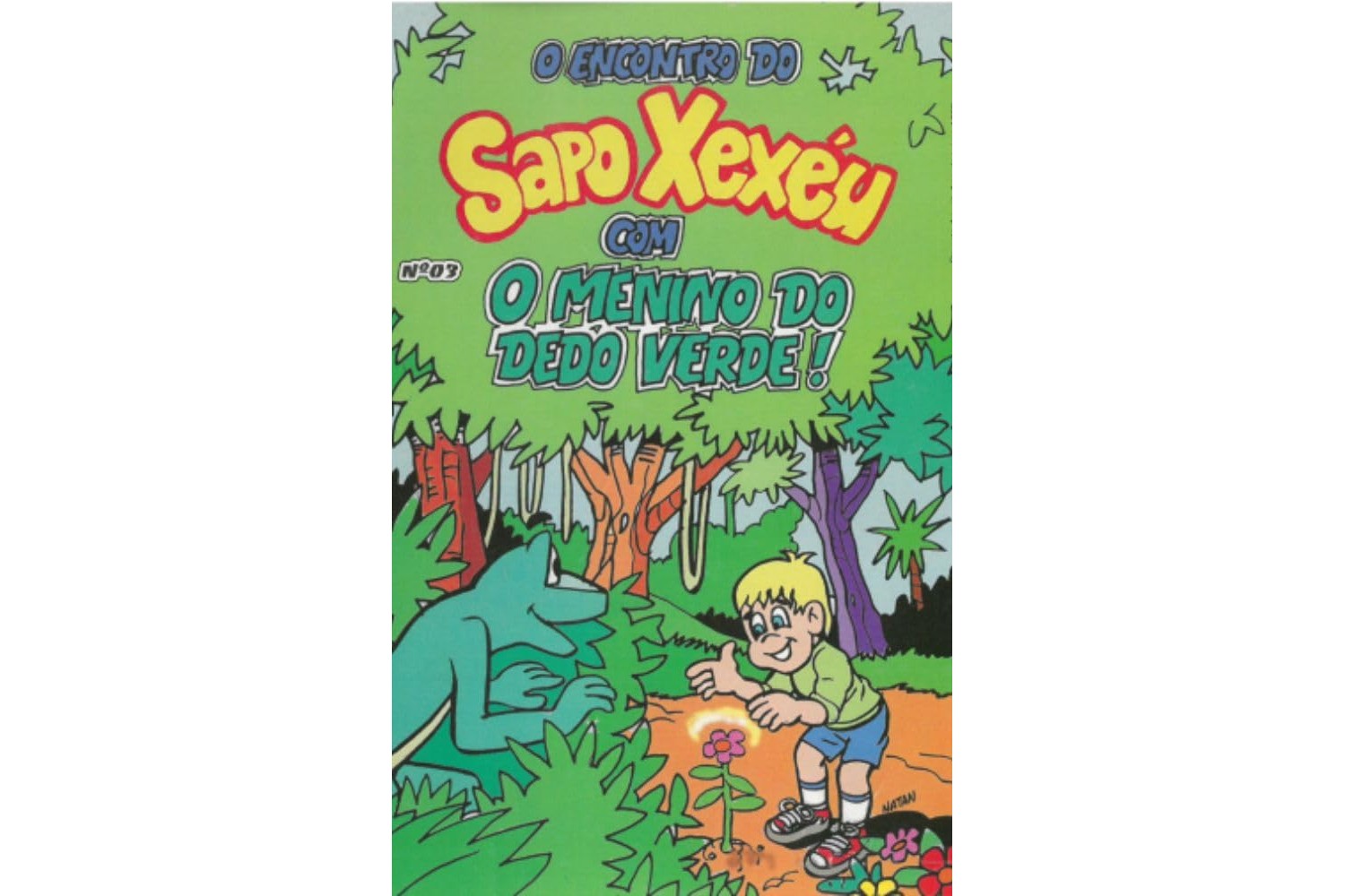 o-encontro-do-sapo-xexeu-com-o-menino-do-dedo-verde-de-wagner-deocleciano-ribeiro